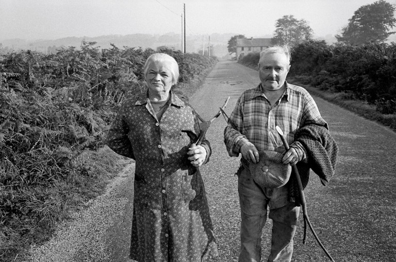 Elisa Deschamps et Jean Dupré, de Kerbut, Saint-Vran.