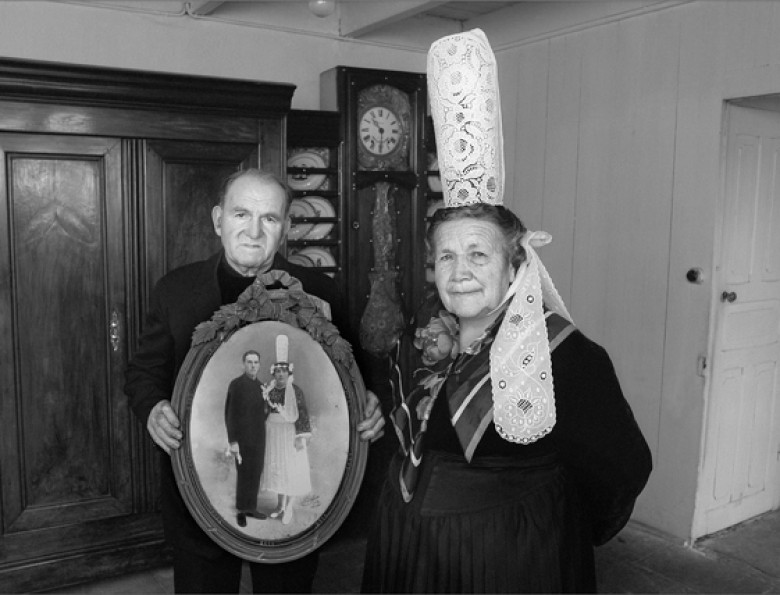 Jean-Marie et Marie-Jeanne LE ROUX, née GUEGUEN. Tréogat